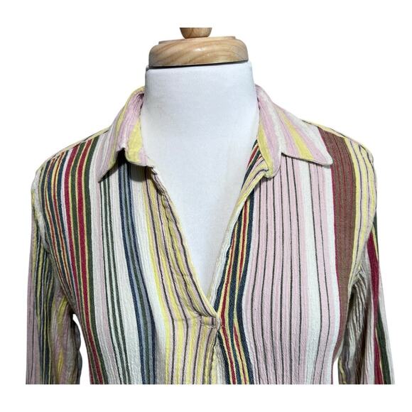 Ivy Jane Women's M Popover Tunic Top Blouse Boho Peasant Retro 70s Look - Picture 3 of 7